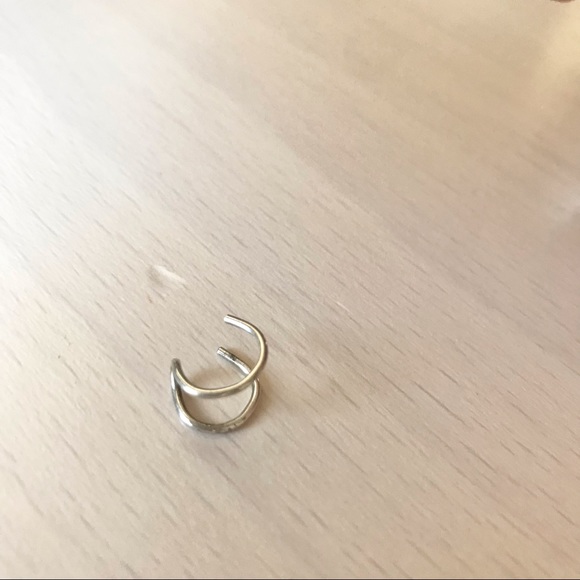 STERLING SILVER Earring Cuff - Picture 4 of 6